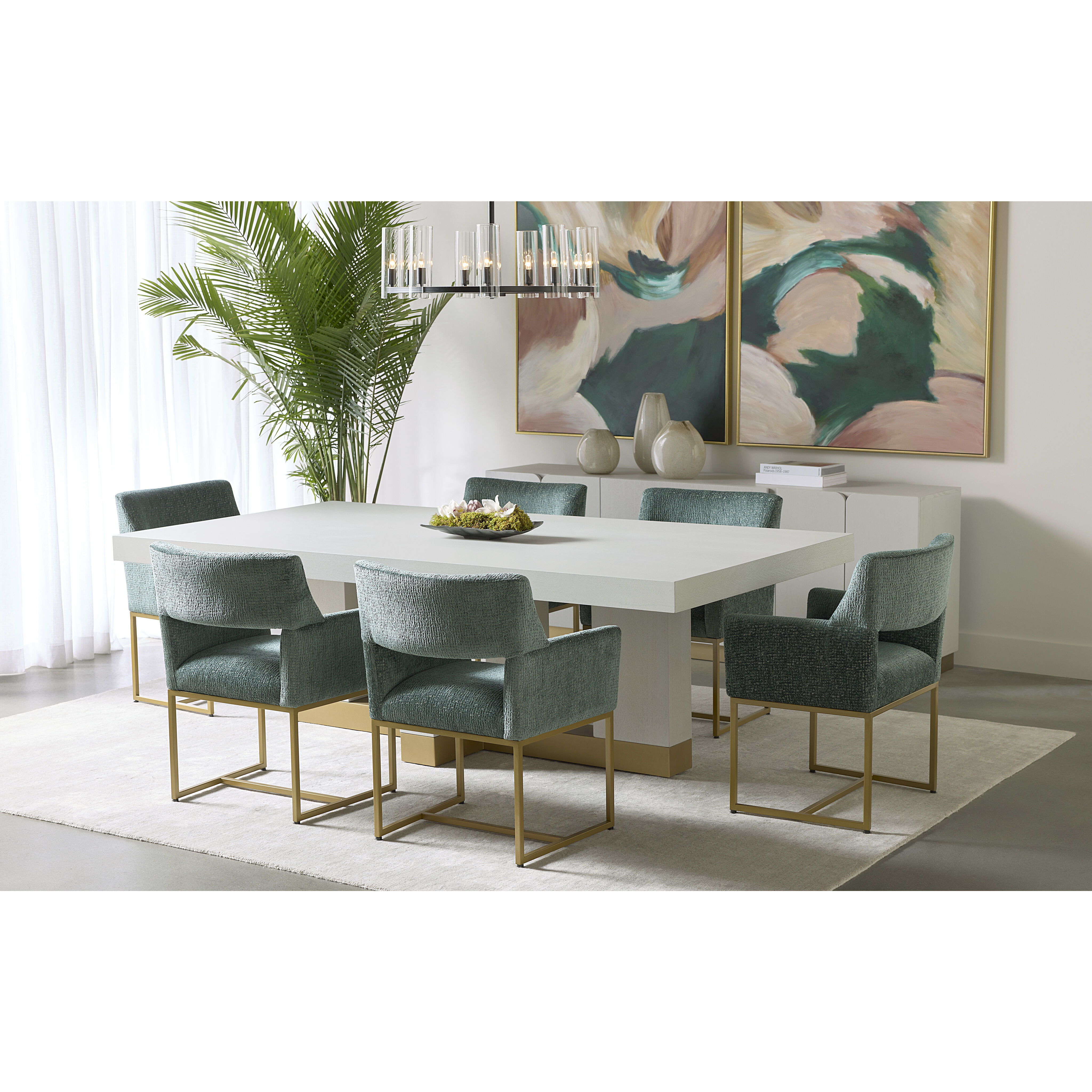 Greco Aura Teal Dining Armchair